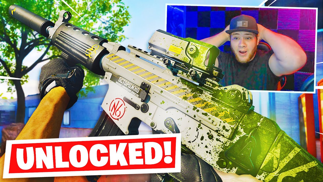 THE NEW "HAZARDOUS" KRIG 6 in COLD WAR (REBIRTH ISLAND EVENT BLUEPRINT in WARZONE)