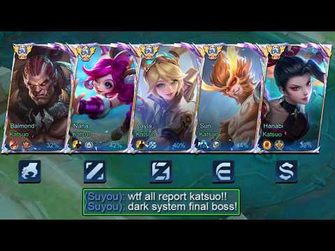 I PLAYED EVERY DARK SYSTEM PLAYERS FAVORITE HEROES IN SOLO IMMORTAL RANK!! AND THIS HAPPENS.. - MLBB