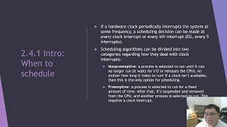 Spring 2025, CSE-4600, Chapter 2 (CPU scheduling and IPC problems)