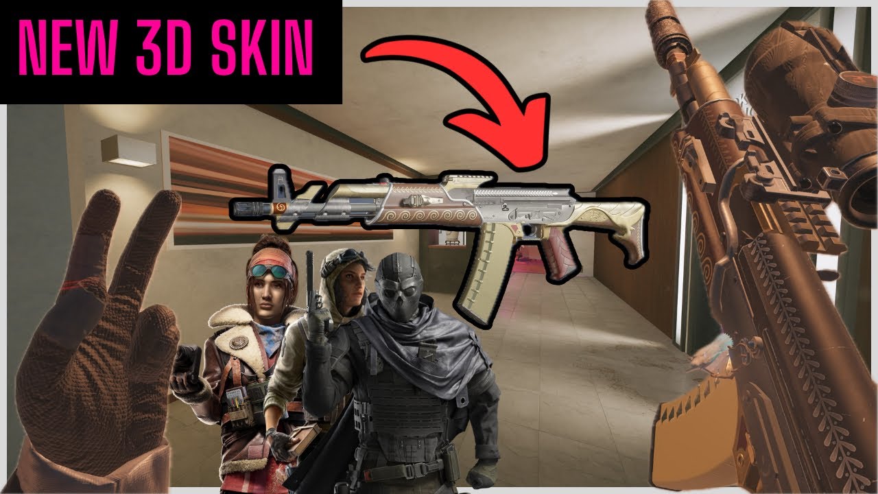 *NEW* Mythical Majesty 3D Weapon Skin for Deimos/Nomad Y10 Bravo Pack Collection