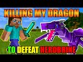 Making LIGHTNING DRAGON BONE SWORD using THUNDER DRAGON BONE & BLOOD | MINECRAFT HINDI