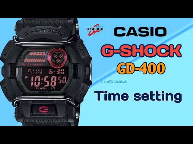 ART OF PROTECTION - G-SHOCK GD-400MB-1 - UNBOXING & SPEC - YouTube