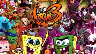 Super Brawl 3 - Good Versus Evil Abrasive Spongebob