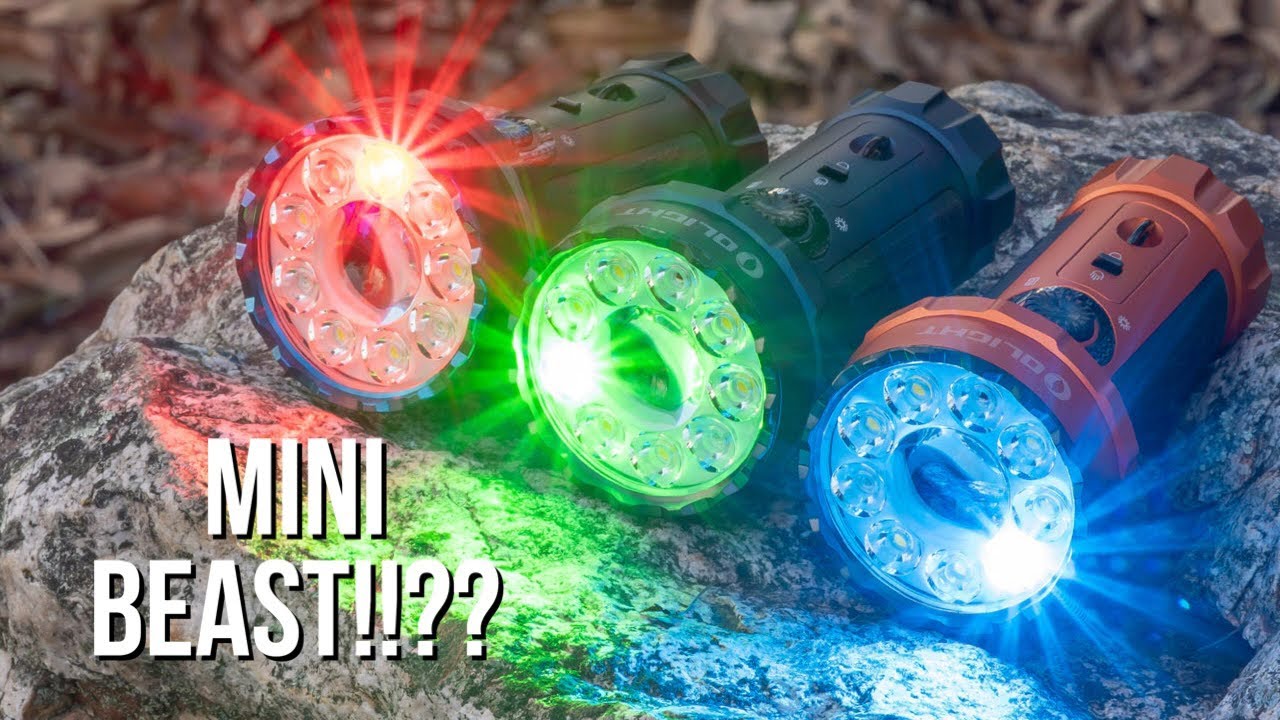 Olight Marauder Mini BEAST Flashlight!!?? - YouTube