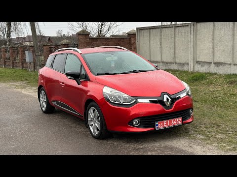 Видео: Продаж Renault Clio 4, двигун 1.5 dci k9k 2013 рік