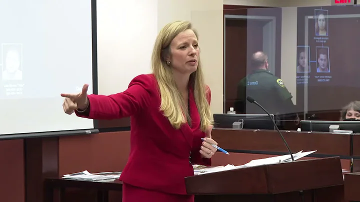 The prosecution presents closing arguments in the ...