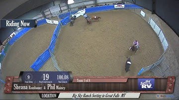 Big Sky Ranch Sorting Saddle Series Finals - Open HC - Round #3 - Ride #5