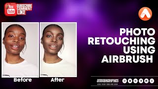 PHOTO RETOUCHING ON MOBILE PHONE USING AIRBRUSH screenshot 4