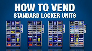 How to vend from a standard locker