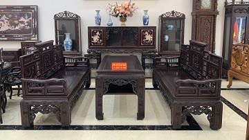 Bộ Bàn Ghế Trường Kỷ Huế Cổ Đồ Đại VIP Chiều Lòng Khách Kỹ Tính