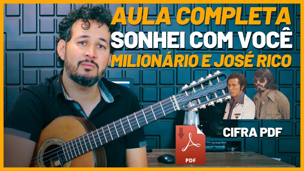 amigo milionário e josé rico cifra