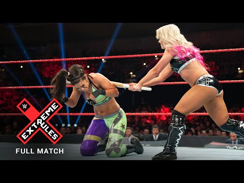 FULL MATCH - Bliss vs. Bayley - Raw Women's Title Kendo Stick on a Pole Match: Extreme Rules 2017