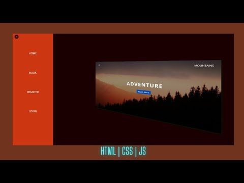 Dynamic Home Page | HTML | CSS | JS | Website Coding - YouTube