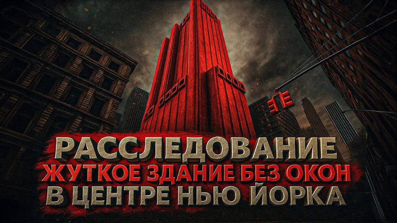 Alex СМОТРИТ: РАССЛЕДОВАНИЕ: ЖУТКОЕ ЗДАНИЕ БЕЗ ОКОН В ЦЕНТРЕ НЬЮ ЙОРКА