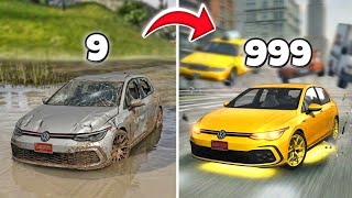Upgrading Volkswagen 9 to 999 Speed💀| Extreme Car Driving Simulator 😱| screenshot 3