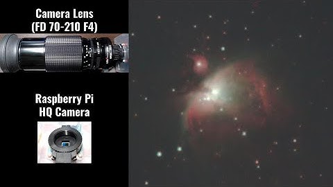[Retry] M42 by Raspberry pi HQ Camera + Canon FD Lens / ラズパイHQカメラとキヤノンFDレンズ [再チャレンジ]