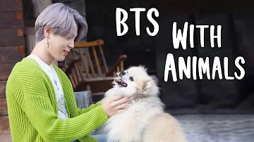 BTS WITH ANIMALS :)