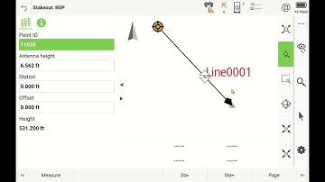 Leica Captivate Stake to Line