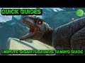 Ark Quick Guides - Giganotosaurus - The 1 Minute Taming Guide! 2021