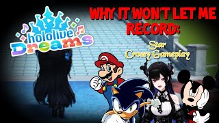 Why It Wont Let Me Record: Star Crossy Gameplay: Hololive Dreams