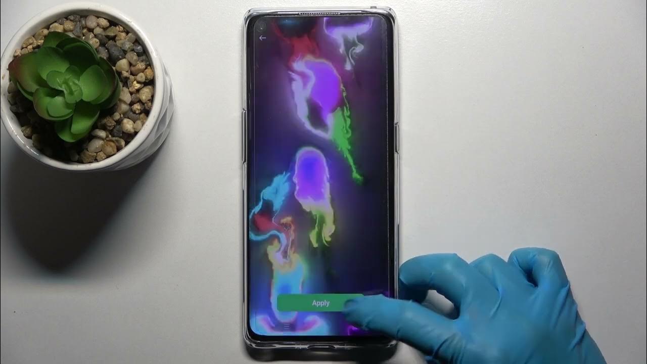 How to Download Animated Wallpaper App on Oppo Reno 6 Pro 5G Apply