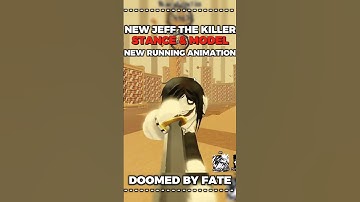 THE NEW JEFF THE KILLER REWORK UPDATE IS INSANE | DOOMED BY FATE #roblox #assymetricalhorrorgame