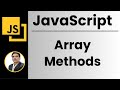Part 11- Array Methods in JavaScript