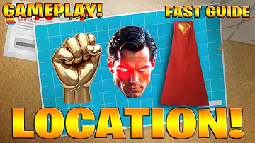 Where to find ALL Superman Mythic Location in Fortnite! (How to Get Superman Laser Eyes & Capes)