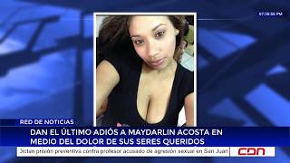 Dan el último adiós a Maydarlin Acosta en medio del dolor de sus seres queridos