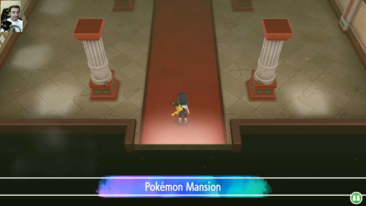 Pokemon Lets Go Pikachu Pokemon Mansion Youtube