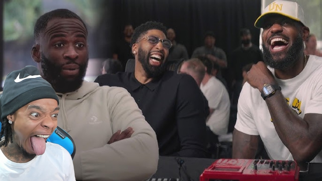 FlightReacts To LeBron James & Anthony Davis Prank Draymond Green ...