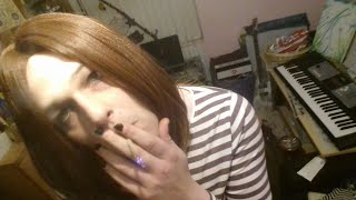 Crossdresser Smoking quikvlog