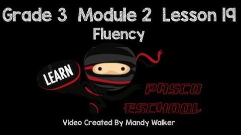 G3M2L19 Fluency