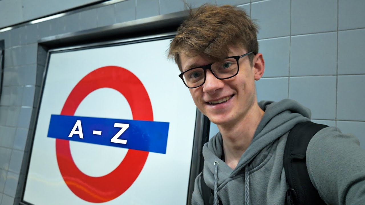 Visiting London Tube Stations from A-Z