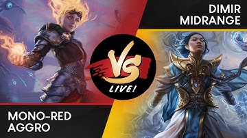 VS Live! | Mono Red Aggro VS Dimir Midrange | Standard | Match 2