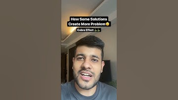 How Some Solutions Create Some Problems!😮Cobra Effect🐍🐍 #shorts #jaykapoor