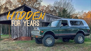 HIDDEN FOR YEARS? Pulling this 72’ K5 BLAZER  OUT OF THE STASH!!