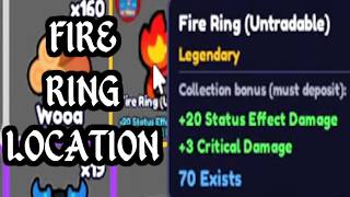 Roblox Pet Wars Fire Ring