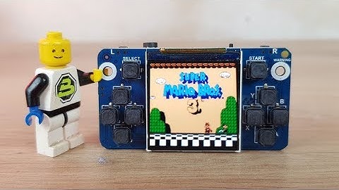 Smallest emulator for nintendo and playstation - Waveshare Tiny GamePi15