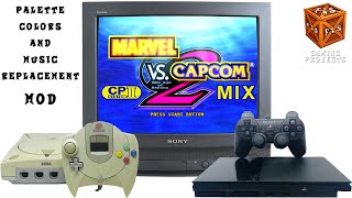 Marvel vs. Capcom 2 - CPS2 Mix | Music Replacement \u0026 Color Palettes MOD