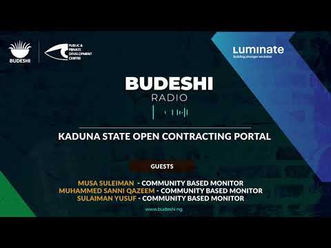 Budeshi Radio: Kaduna State Open Contracting Portal, How to Monitor Contracts with Data