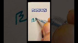 Pasangan aksara Murda Pa #hanacaraka #aksarajawa #tulisantangan