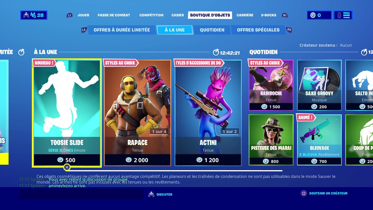 J’ai trouver un glicht pour avoir une musique dans fornite - YouTube