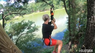 CRAZY TREE TOP OBSTACLE COURSE IN MEMPHIS, GO APE