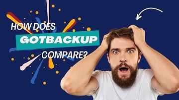 How does GotBackup Compare to Competition