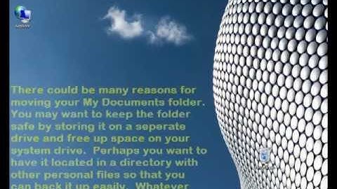 How to Change the Location Of My Documents Folder In Windows Vista and Windows 7