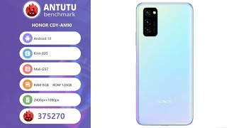 Honor 30S (Kirin 820) Antutu Test! Характеристики смартфона и процессора (Быстрее Snapdragon 765G)