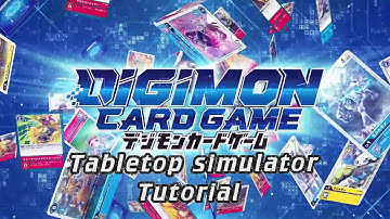 [Digimon Card Game] Table Top Simulation Tutorial