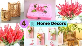 4 DIY Home Decors Craft Ideas / DIY Project