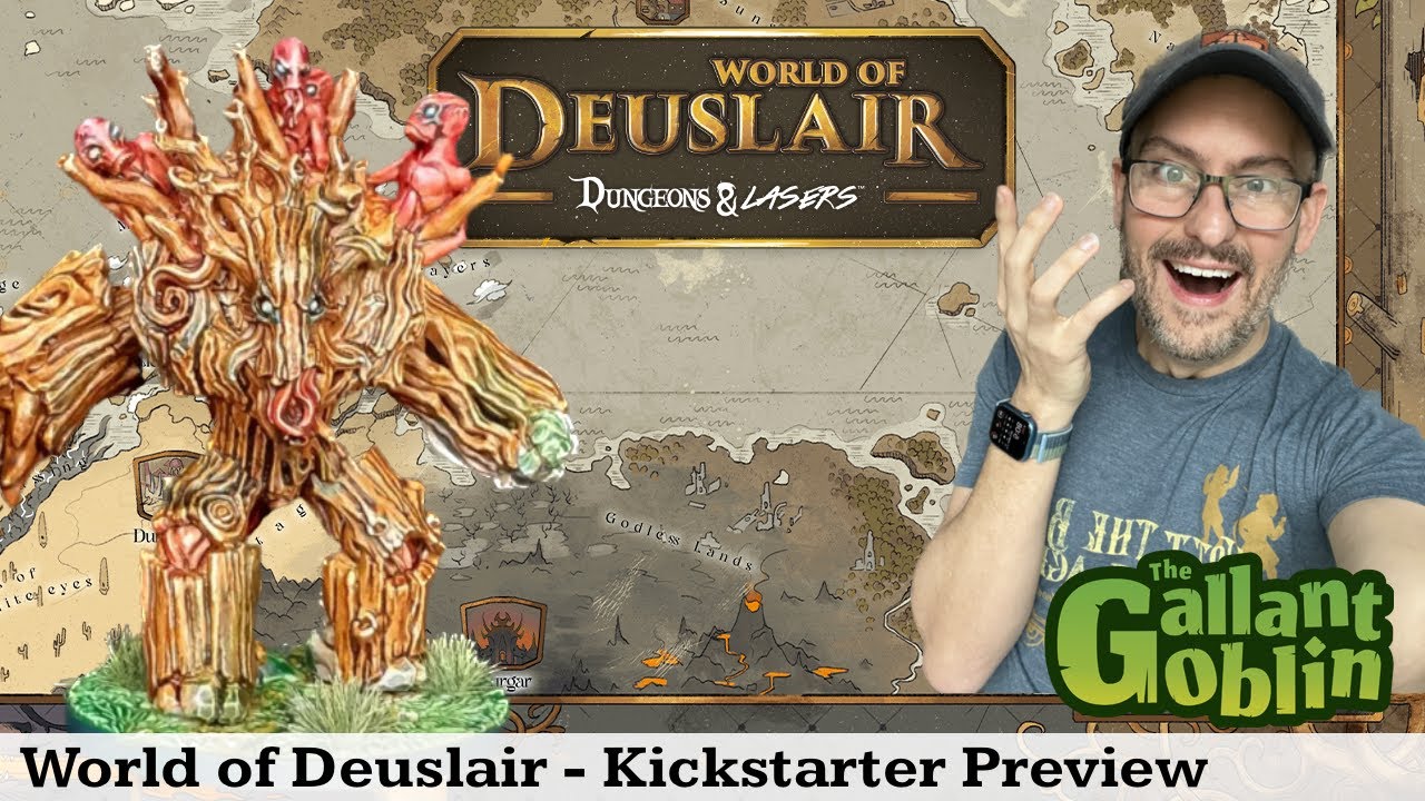 Dungeons & Lasers 5 World of Deuslair Kickstarter Preview YouTube